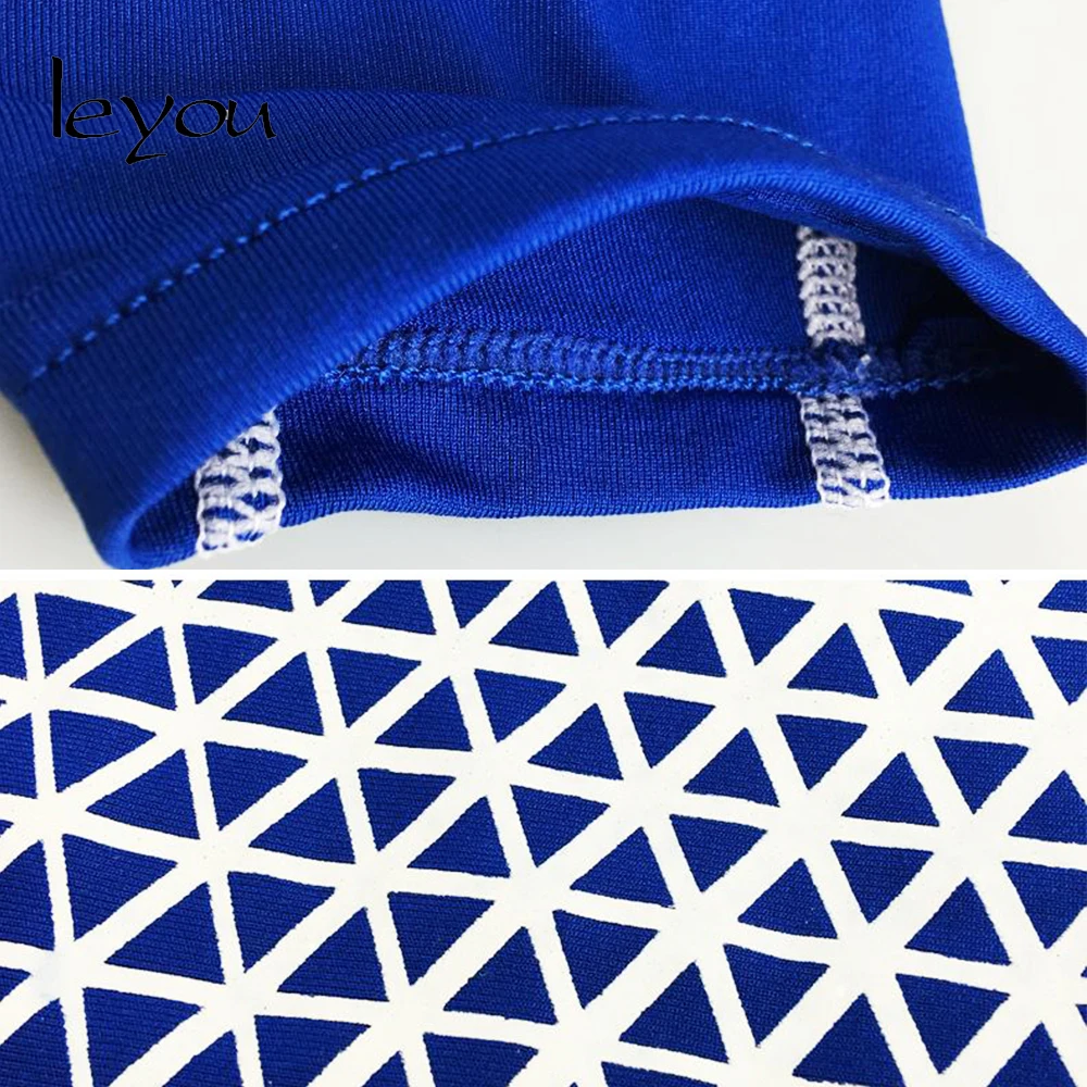 Leyou унисекс баскетбольные гетры рукава с Сотами эластичные наколенники