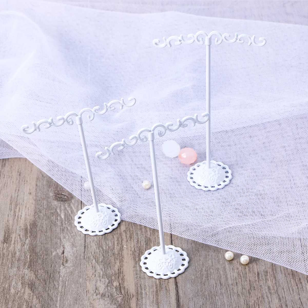 PIXNOR 3 шт./компл. Металлическая Витрина для украшений серьги в виде дерева ожерелье