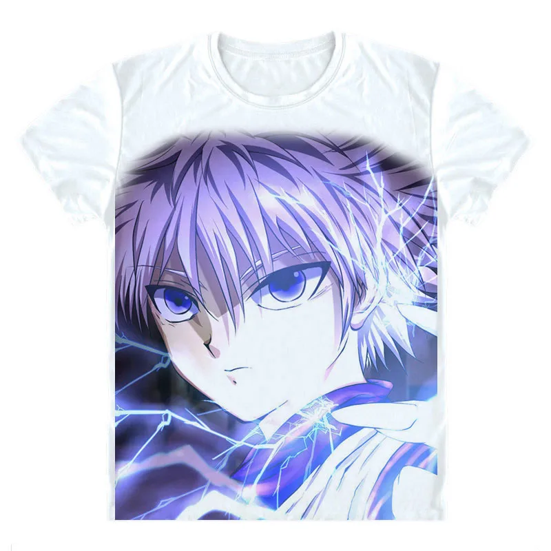 Охотник х Охотник Гон Фрикс Косплэй футболка аниме Kurapika Футболка модная Killua комфортное воздухопроницаемость Футболки - Цвет: 14