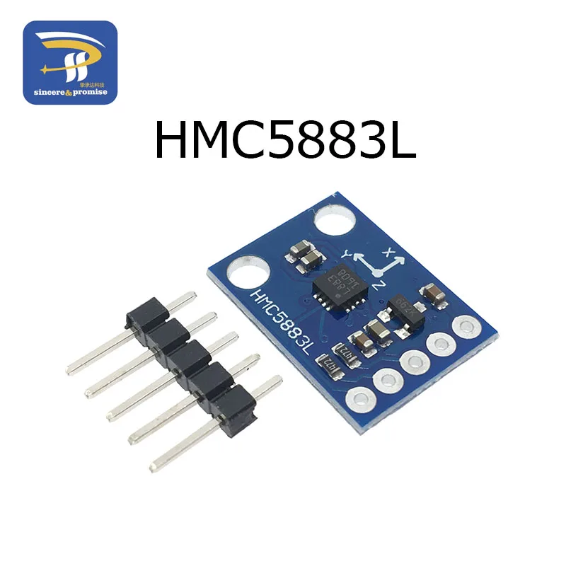 GY-273 3 V-5 V HMC5883L QMC5883L тройной оси Компас магнитометр Сенсор модуль три оси магнитного поля модуль для Arduino
