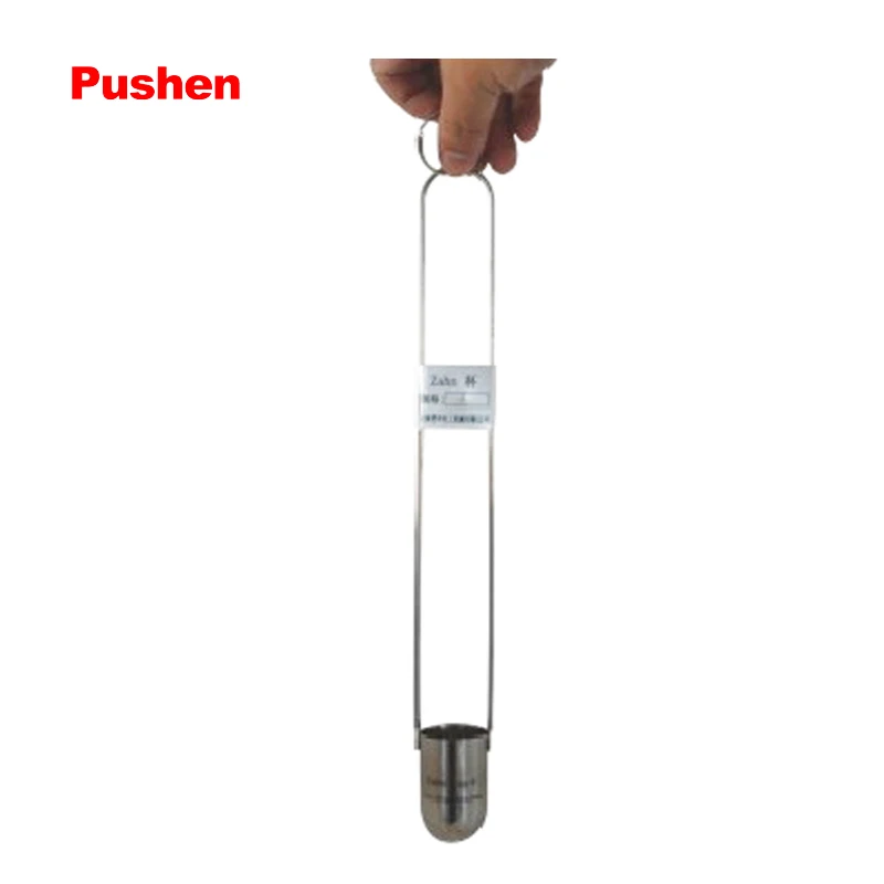 Марка PUSHEN Zahn вязкая чашка Viscometer из нержавеющей стали краски виды жидкостей|viscometer