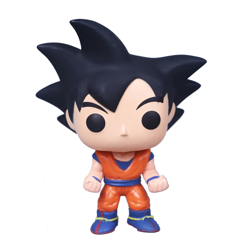 Экшн фигурки Funko pop Dragon Ball Super Son Goku Vegeta криллинь пиколо розовый синий Гоку красный