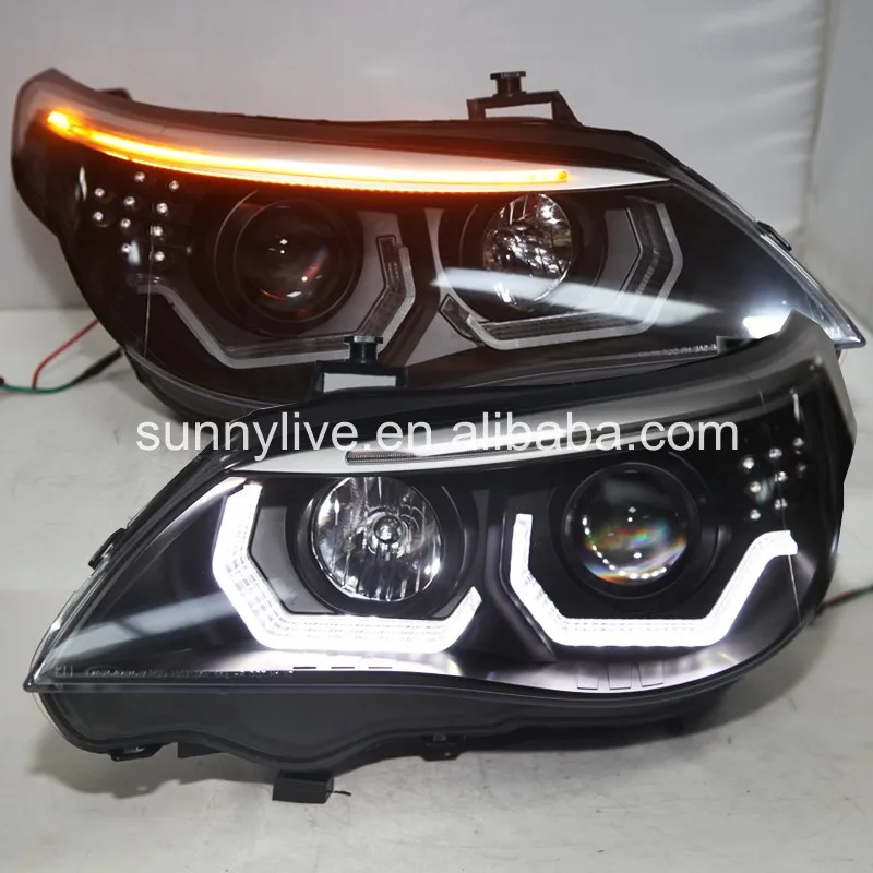 2004 07Year E60 523i 525i 530i светодиодный головной светильник для BMW e60 оригинального