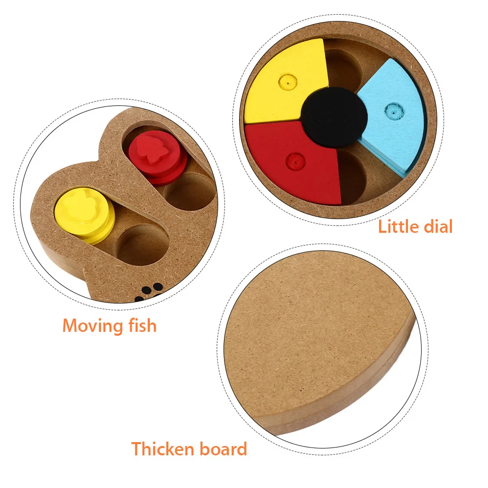 Деревянные лапы в форме для домашних животных пищевая головоломка IQ обучающие