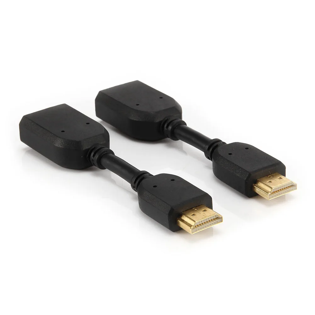 Новый 2 шт. HDMI удлинитель мужской и женский 3D UHD TV высокоскоростной DOM668|Кабели