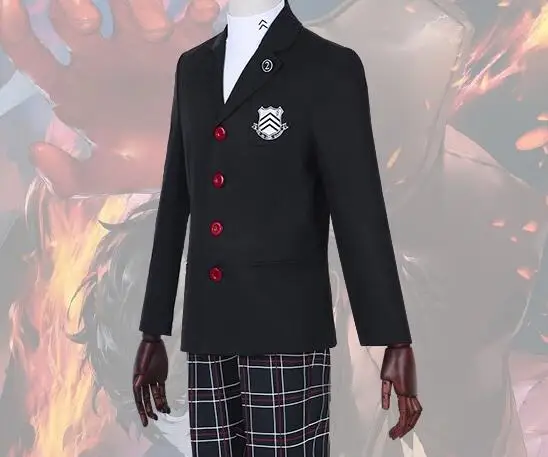 Persona 5 Косплей joker ren amamiya school Persona5 p5 униформа для рождественской вечеринки