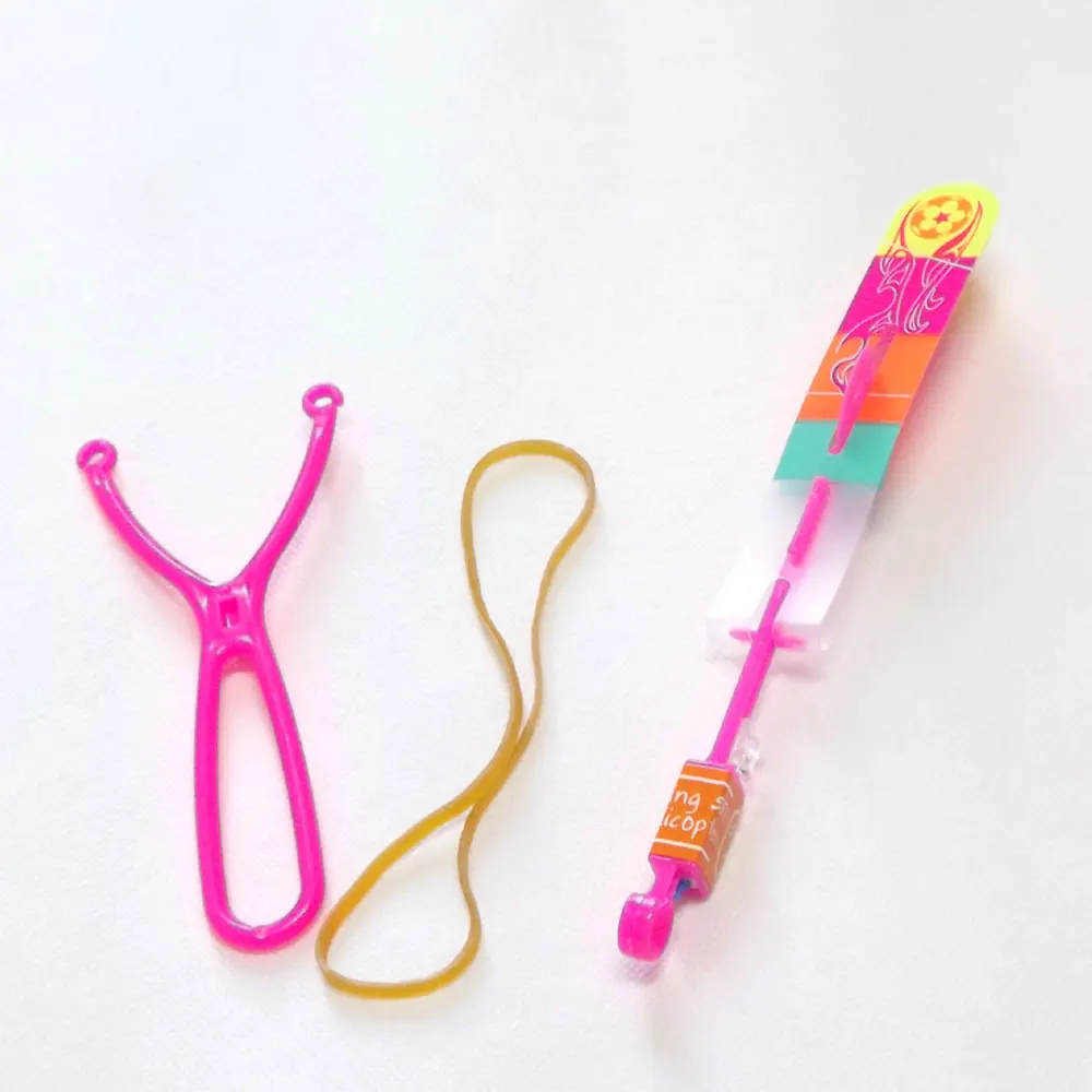 (50 шт./компл.) Новинка светодиодный игрушечный Рогатка потрясающий вертолет для