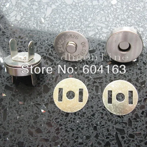 50 комплектов магнитные застежки для кошелька Сумка с кнопками 14 мм 0 55 дюйма