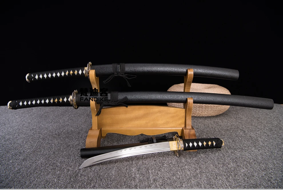 Handmade Steel Gold Blade Japanese Samurai Katana Sword Sharp Battle Ready Blade BATTLE READY Carbon Steel Handmade