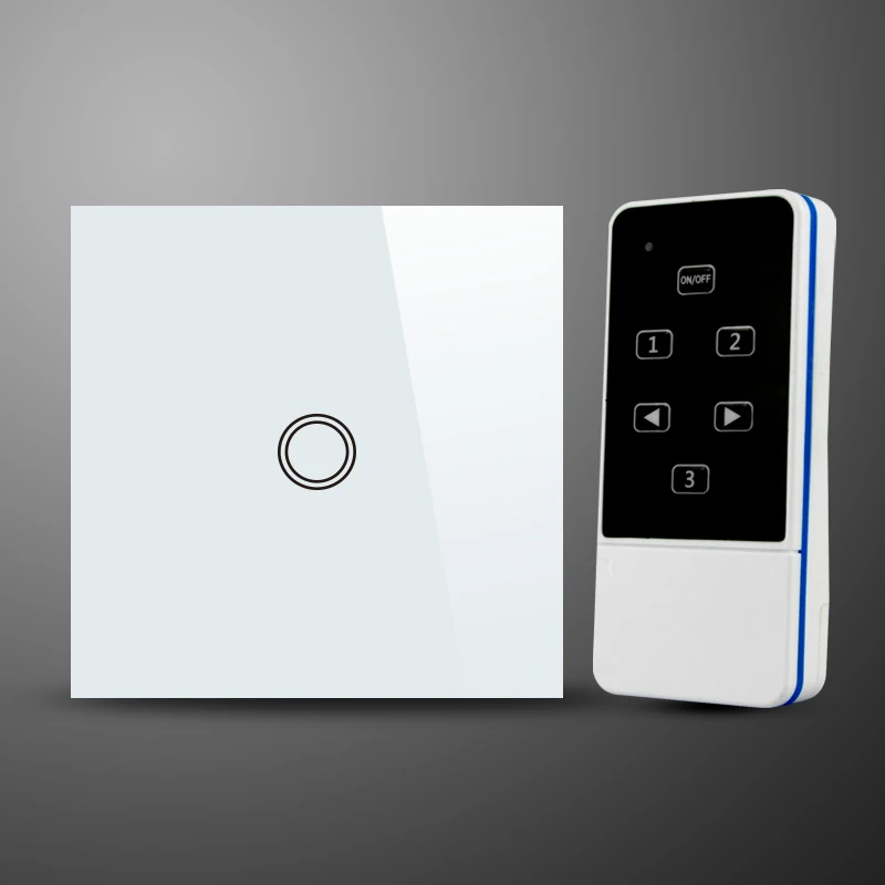 Беспроводной сенсорный выключатель ASEER RF433MHz модель ЕС для умного дома 600 Вт 1