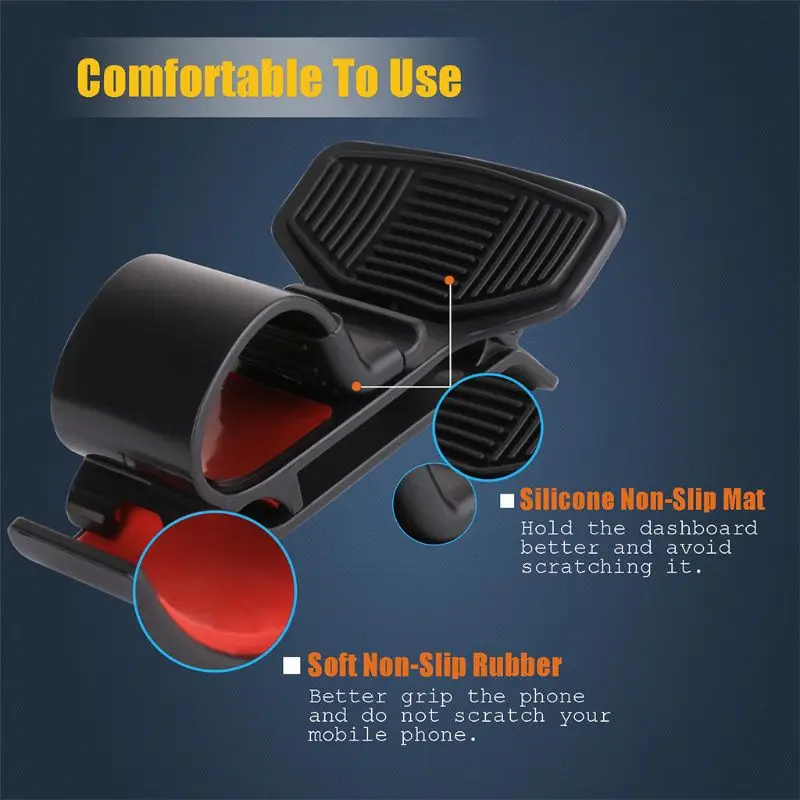 Автомобильный держатель для крепления приборной панели iPhone 7/8 Plus/X/XS Max/XR/сотовый