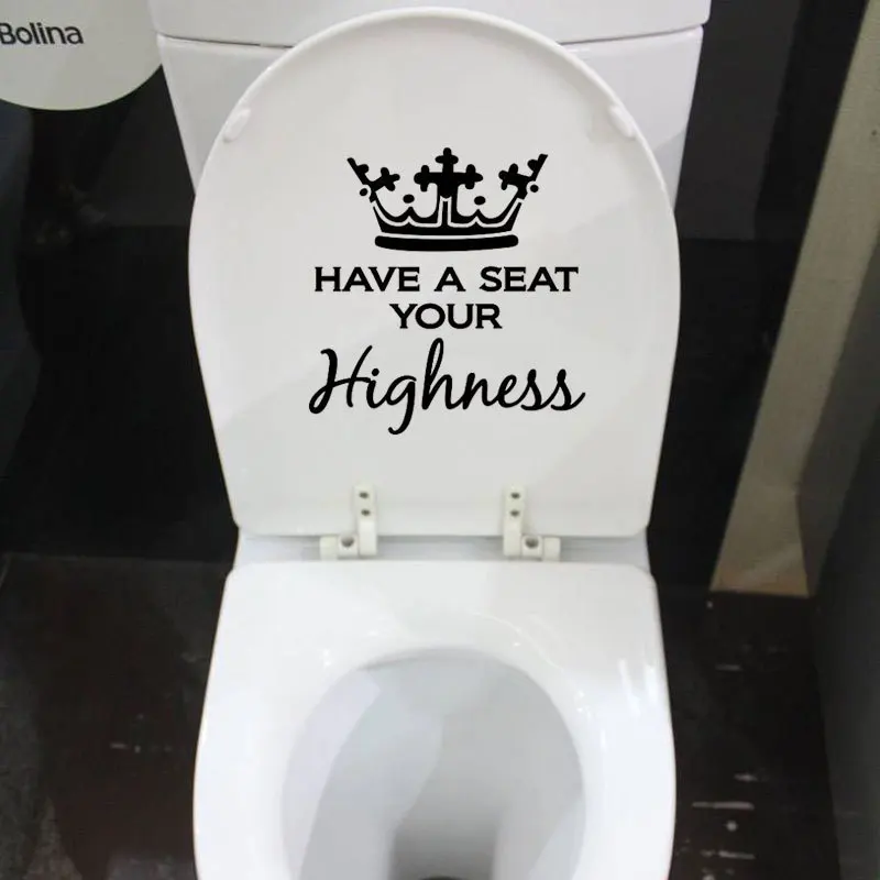 Набор стикеров для туалета водостойкие наклейки на стену|toilet sticker|wall stickerdecorative wall