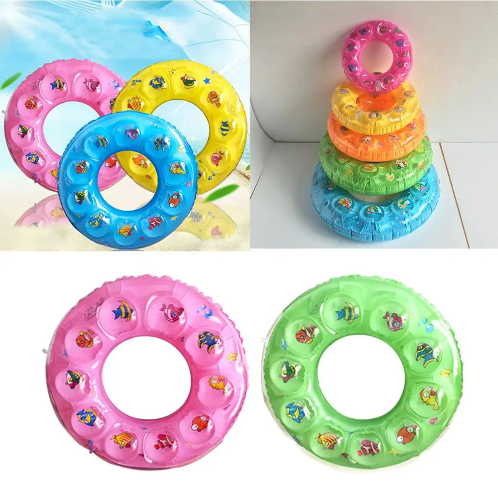 Надувное кольцо для плавания гигантский поплавок бассейна игрушечный круг