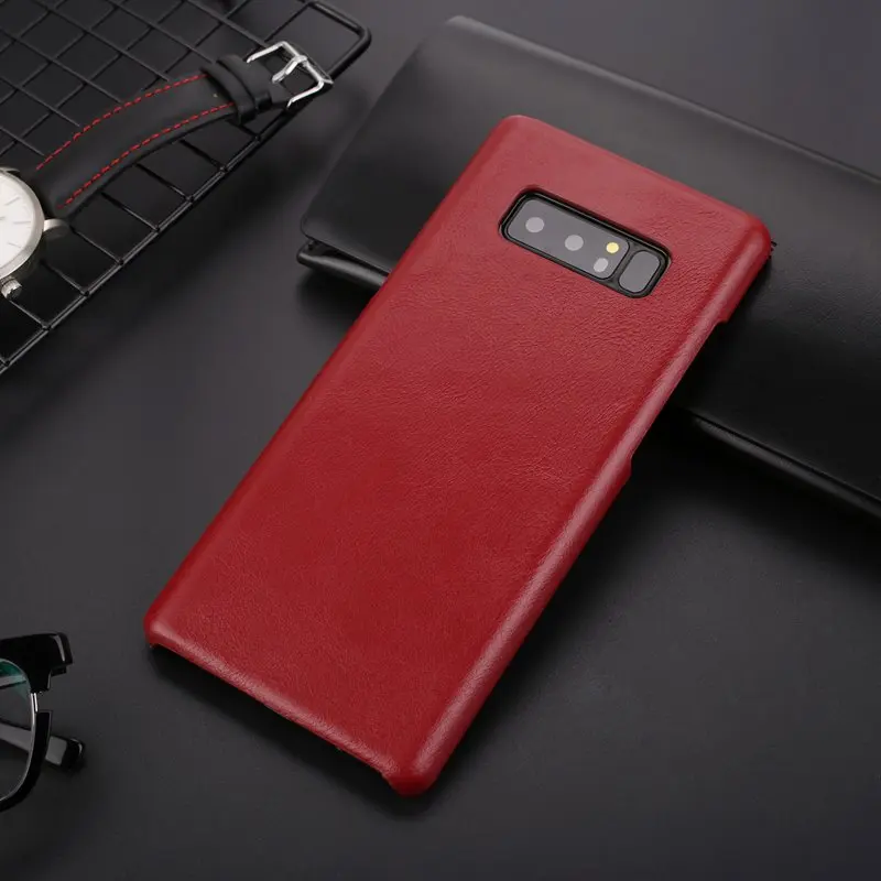 5 Чехол-накладка MAKEULIKE Note8 для samsung Galaxy Note 8, чехол из натуральной кожи, чехол для телефона s для samsung Note 8, чехол-накладка - Цвет: 5