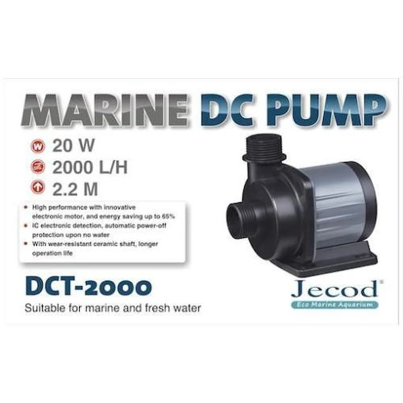 Jecod/Jebao DCT 2000 переменный поток DC аквариумный насос для аквариума с контроллером