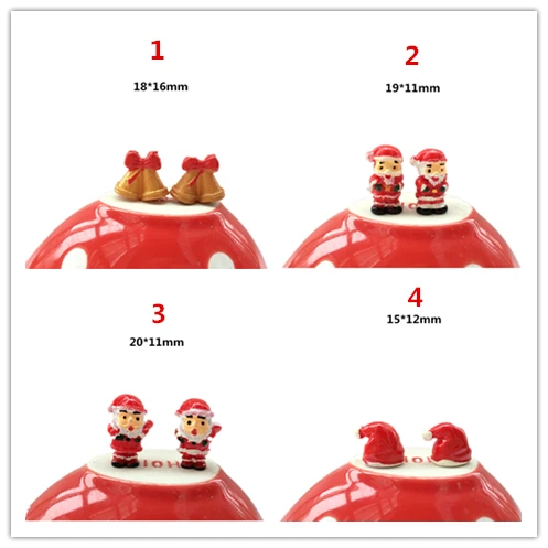 Бесплатная доставка Мини Рождественская серия из смолы миниатюрное ландшафтное