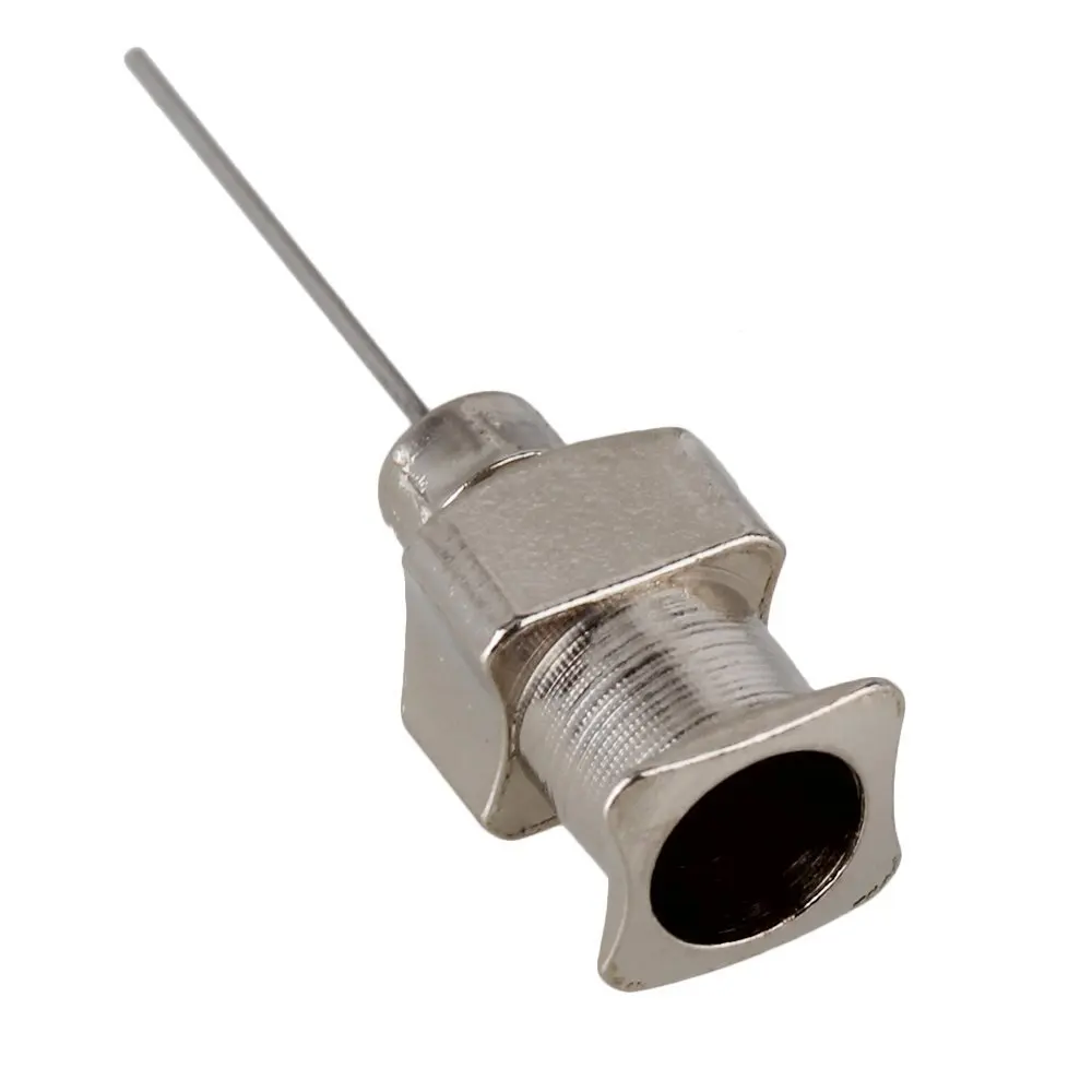 Серебряный соединитель из нержавеющей стали клей наконечник дозирования иглы