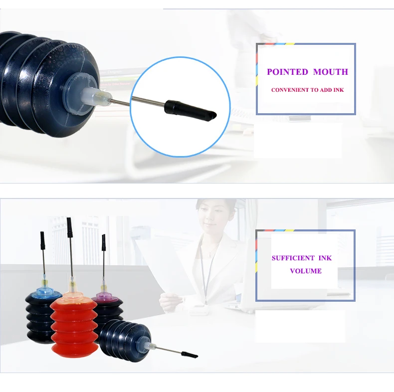 Befon X4 Цвет набор заправки чернил, красителей совместимый для hp 21 22 301 121 140 141 178 364 Canon PG40 CL41 PGI470 CLI470 чернильный картридж