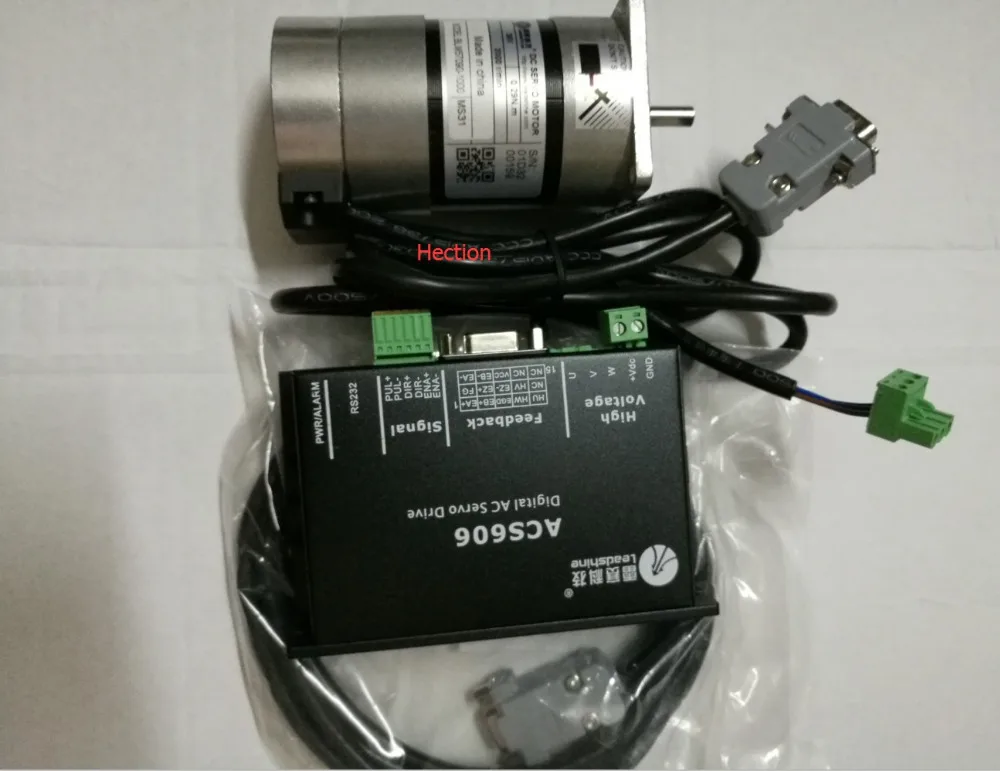 Новый бесщеточный сервопривод Leadshine 90 Вт ACS606 и двигатель BLM57090 -1000 работает 24 В