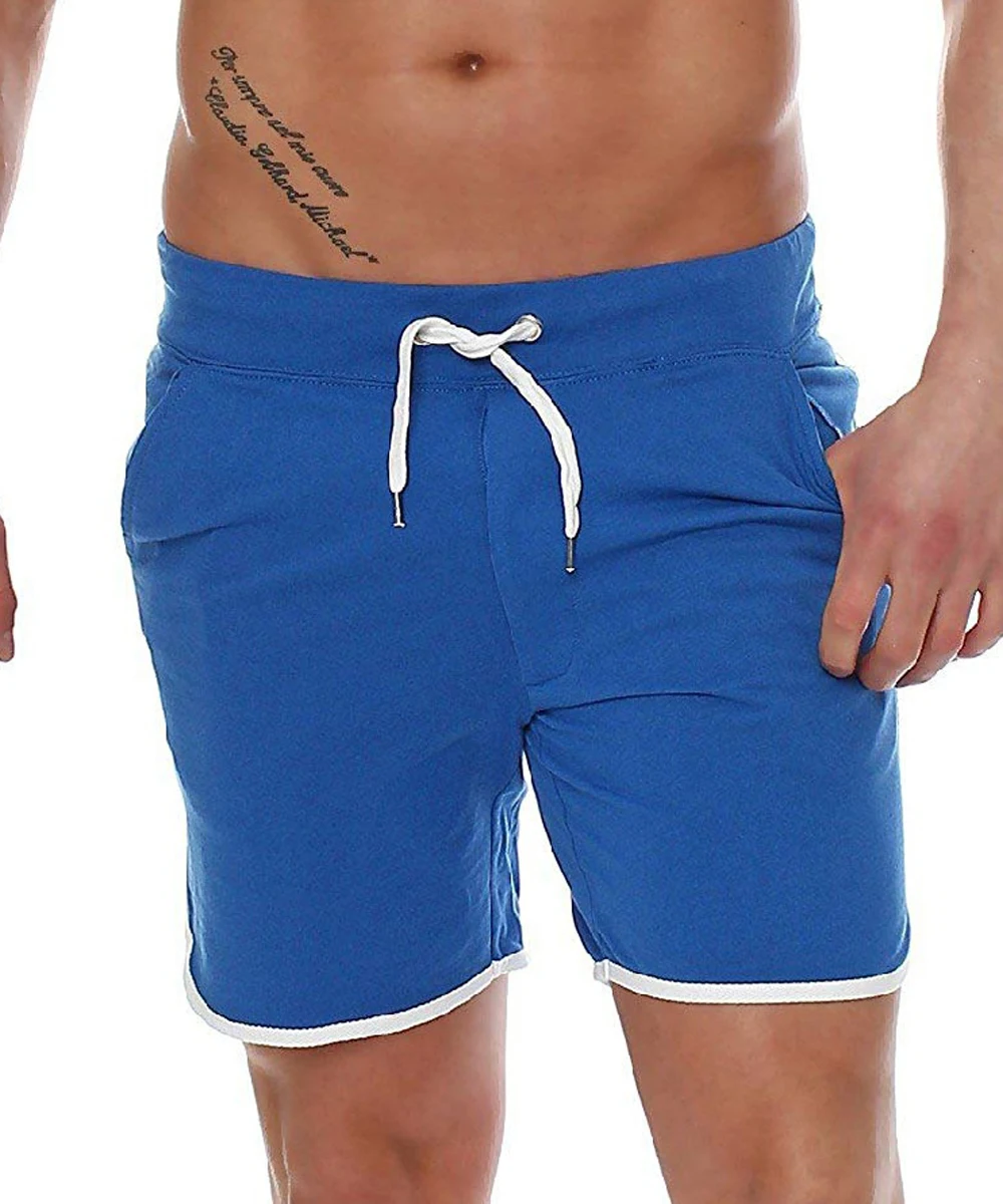Для мужчин Slim Fit спортивный костюм скинни бега впитывает пот и шорты
