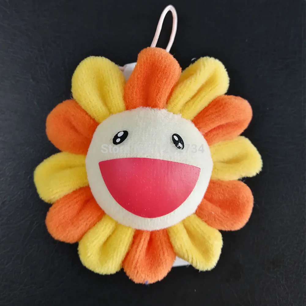 Orange 8CM Радуга Подсолнух плюшевая подвеска брошь сумка, сумка на плечо, монета с мешком фигурка игрушка TYTJ - Цвет: Orange 8CM