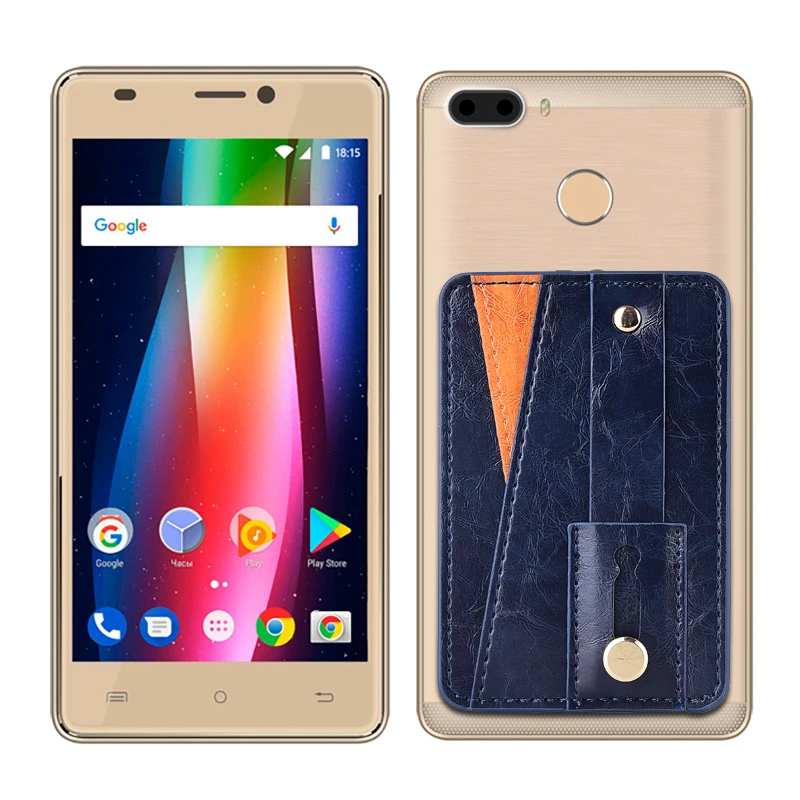 Чехол-бумажник из искусственной кожи с подставкой для телефона | Мобильные