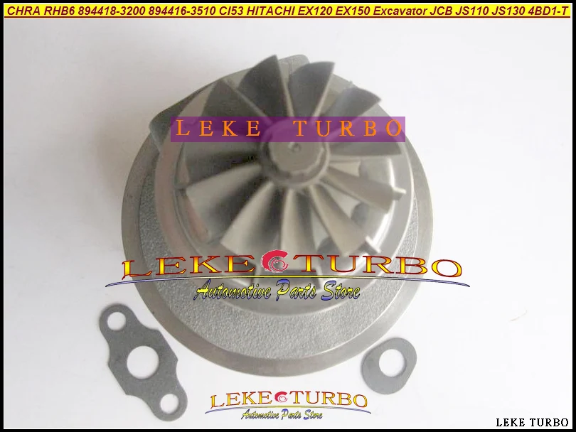 Турбокартридж CHRA RHB6 2 8 94418 3200 8944183200 894418 для экскаватора HITACHI EX120 1 ISUZU 4BD1 T
