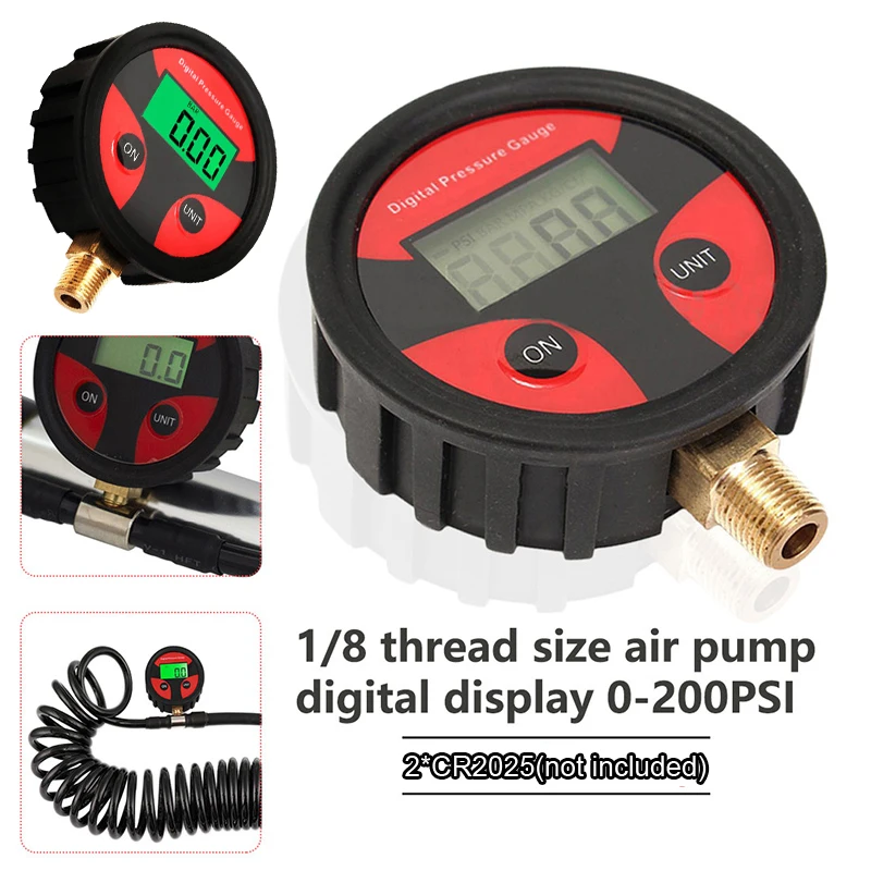 Тестер давления воздуха в шинах Универсальный цифровой монитор для грузовика