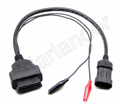 Диагностический кабель для автомобиля адаптер интерфейса OBD2 с 3 контактами на 16