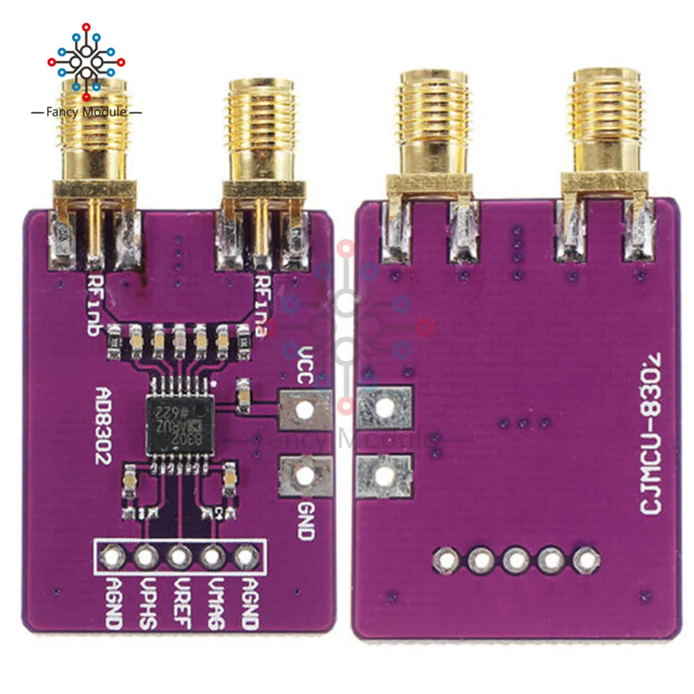 AD8302 RF/IF амплитудно фазовый детектор логарифмический усилитель модуль полосы