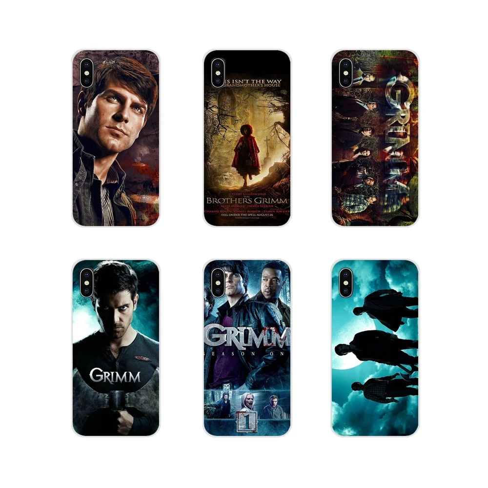 Аксессуары для ТВ серий Grimm чехлы телефонов Apple iPhone X XR XS MAX 4 4S 5 5S 5C SE 6 6S 7 8 Plus ipod touch