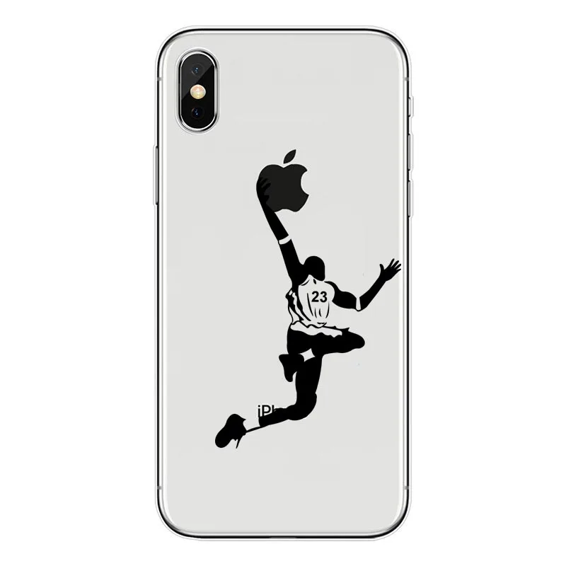 Чехол для iphone 8 Plus баскетбольный спортивный чехол баскетбола футбольного игрока