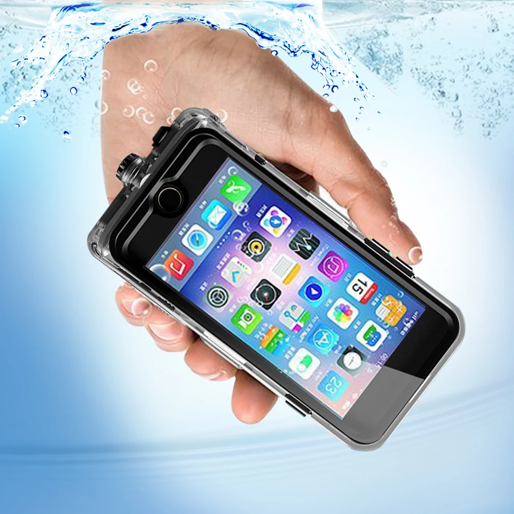 10 м водонепроницаемый чехол для дайвинга для iphone 8 7 Plus пластиковый чехол для телефона для серфинга для iPhone6s 6 подводная одежда для плавания Спортивная фотография