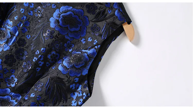 TESSCARA женское элегантное жаккардовое платье Festa Robe Femme Высокое качество модные дизайнерские женские офисные вечерние платья без рукавов Vestidos