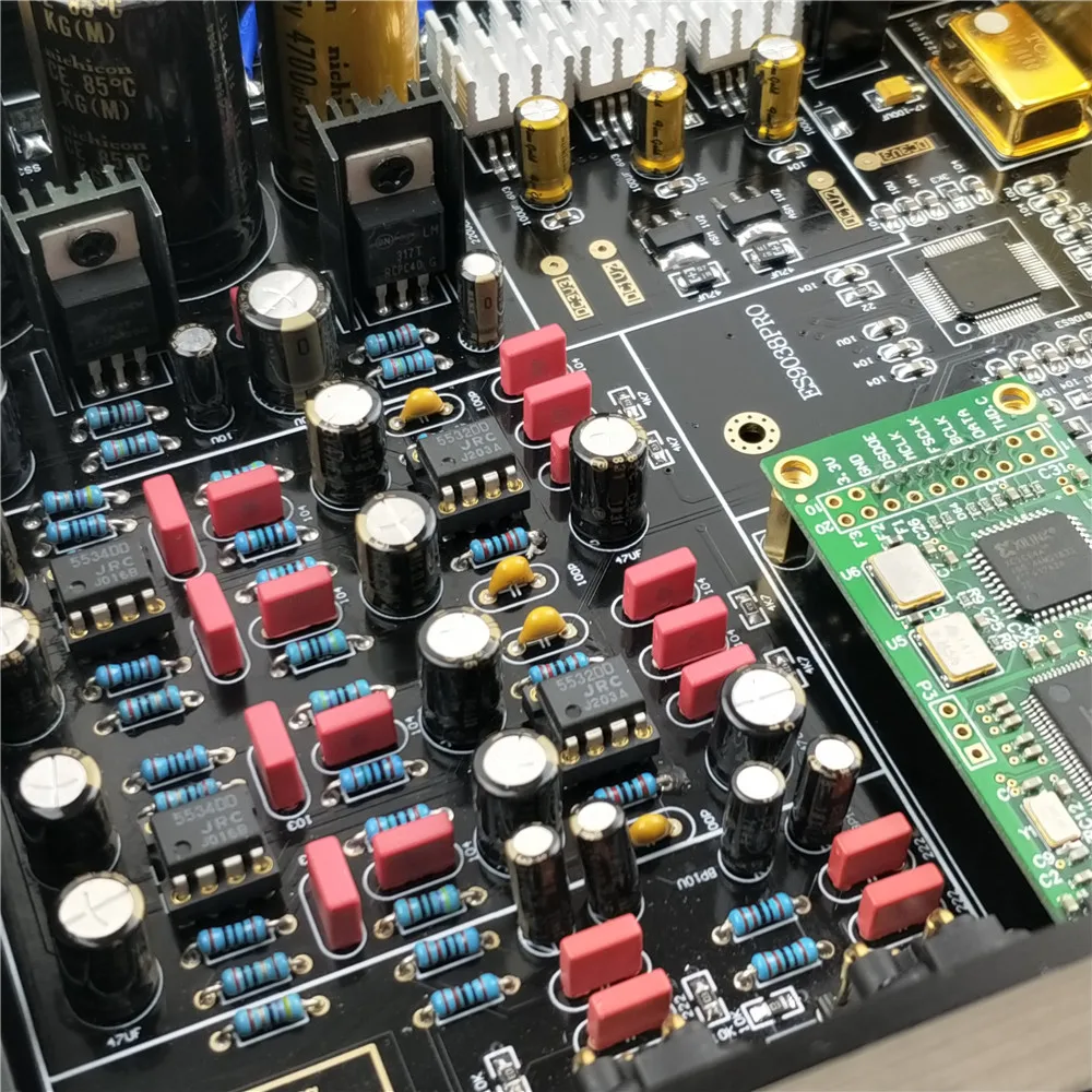 es9038 es9038pro HIFI ЦАП DSD декодер с bluetooth 5,0 CSR8675 APTX-HD+ Ananero USB кристек CCHD-575 поддержка DSD512