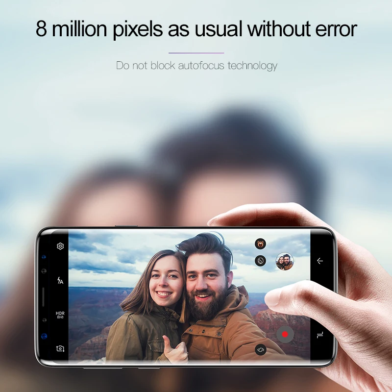 Защитная пленка Baseus для samsung Galaxy S9 3D Arc из закаленного стекла для Galaxy S9 Plus