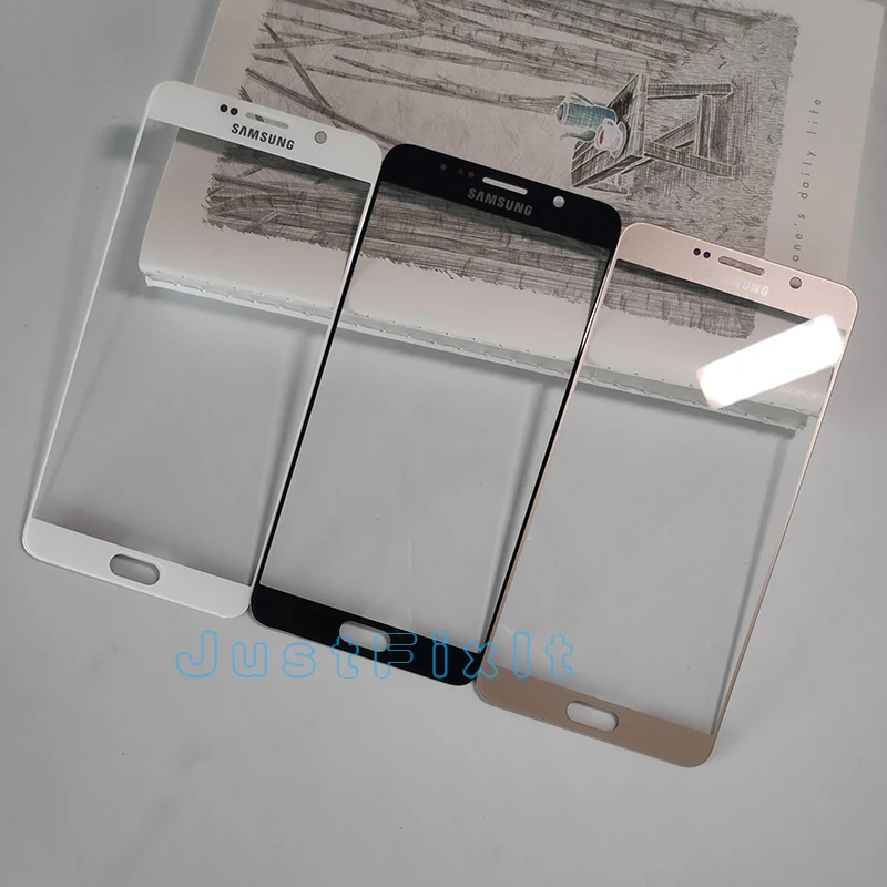 Сменный Внешний стеклянный объектив для Samsung Galaxy Note 5 N920 N920C N920F N920A ЖК сенсорный