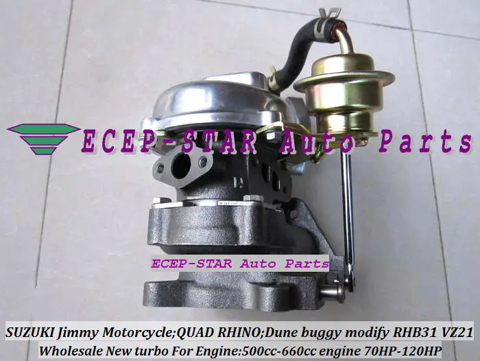Бесплатная доставка RHB31 VZ21 13900 62D51 VJ110069 турбо для SUZUKI SWIFT SX4 LIANA Grand Vitara 500 660cc