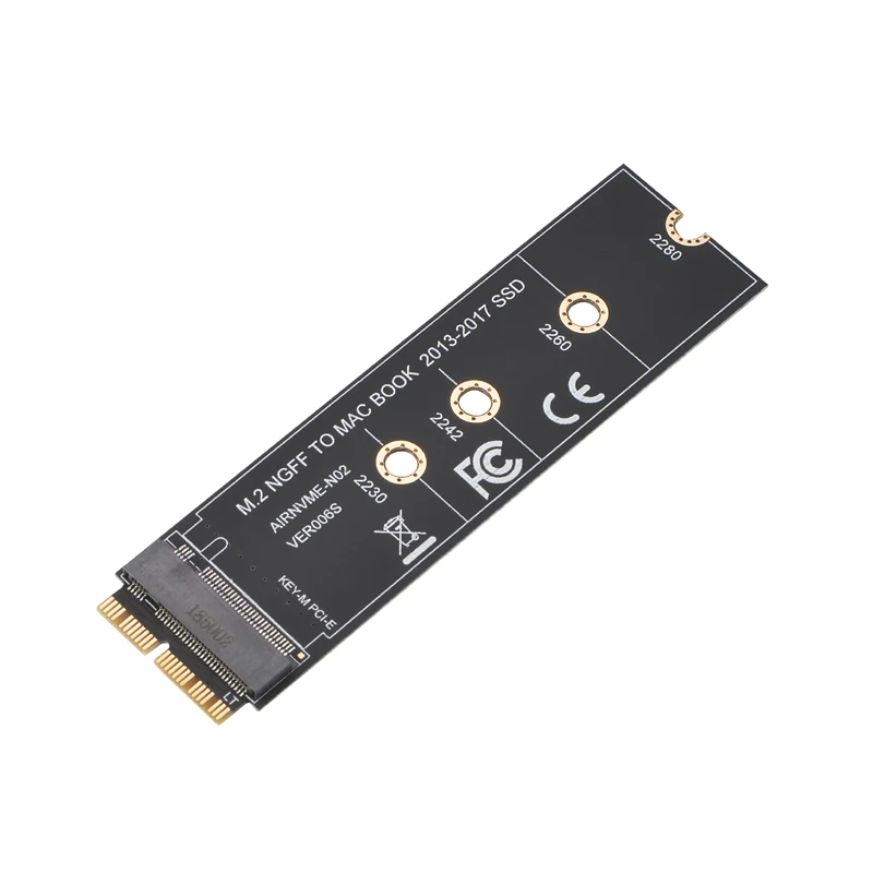 M2 NGFF PCIe AHCI SSD адаптер Разъем для карты MACBOOK Air 2013 2014 2015 2017 A1465 A1466 Pro A1398 A1502 A1419 2230 2280