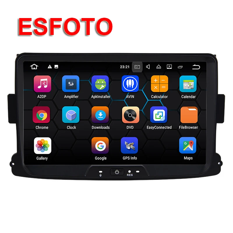 Android 9 0 автомобильный Радио мультимедийный плеер 2 Din для Dacia/Sandero/Duster/Renault/Captur/Lada/Xray