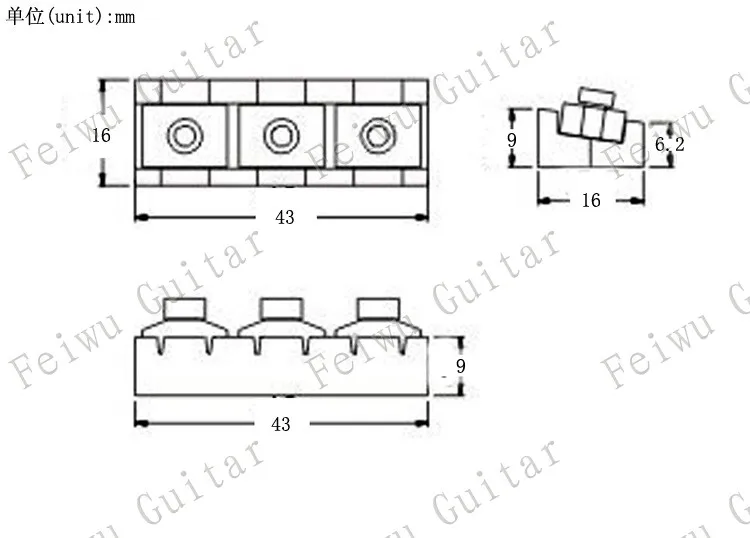 1 шт. электрическая гитара струнные запирающиеся гайки для двойной блокировки