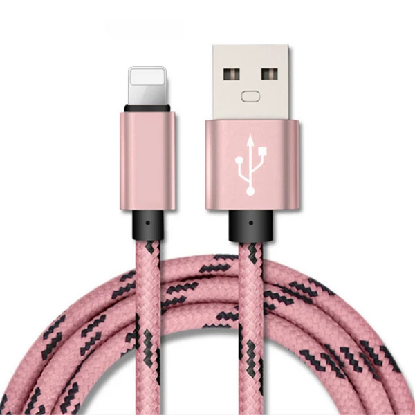 Rose Gold NOHON 8-контактный usb-кабель для iPhone 7, 6, 8, 5S, SE, 6s plus, XS, MAX, XR, XS, для iPad, air, планшет, линия освещения, кабели для зарядки, зарядное устройство - Цвет: Rose Gold