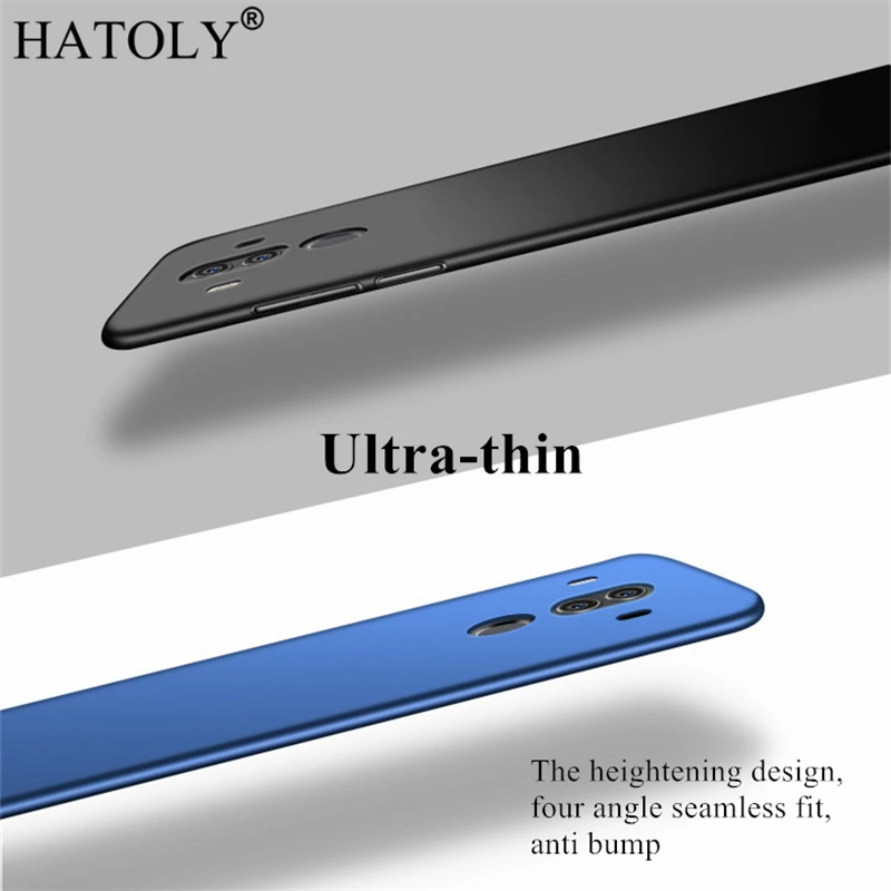 Для huawei mate 10 Pro Чехол Ультра-тонкий гладкий Чехол Жесткий PC защитный чехол для huawei mate 10 Pro HATOLY 6"