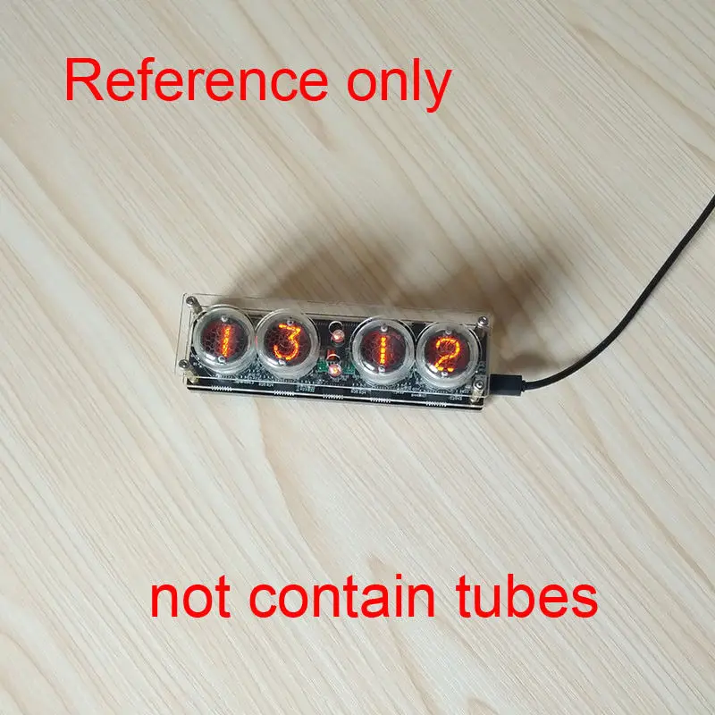 Цифровые настольные часы Nixie Tube 5 В ретро без трубки|Интегральные схемы| |