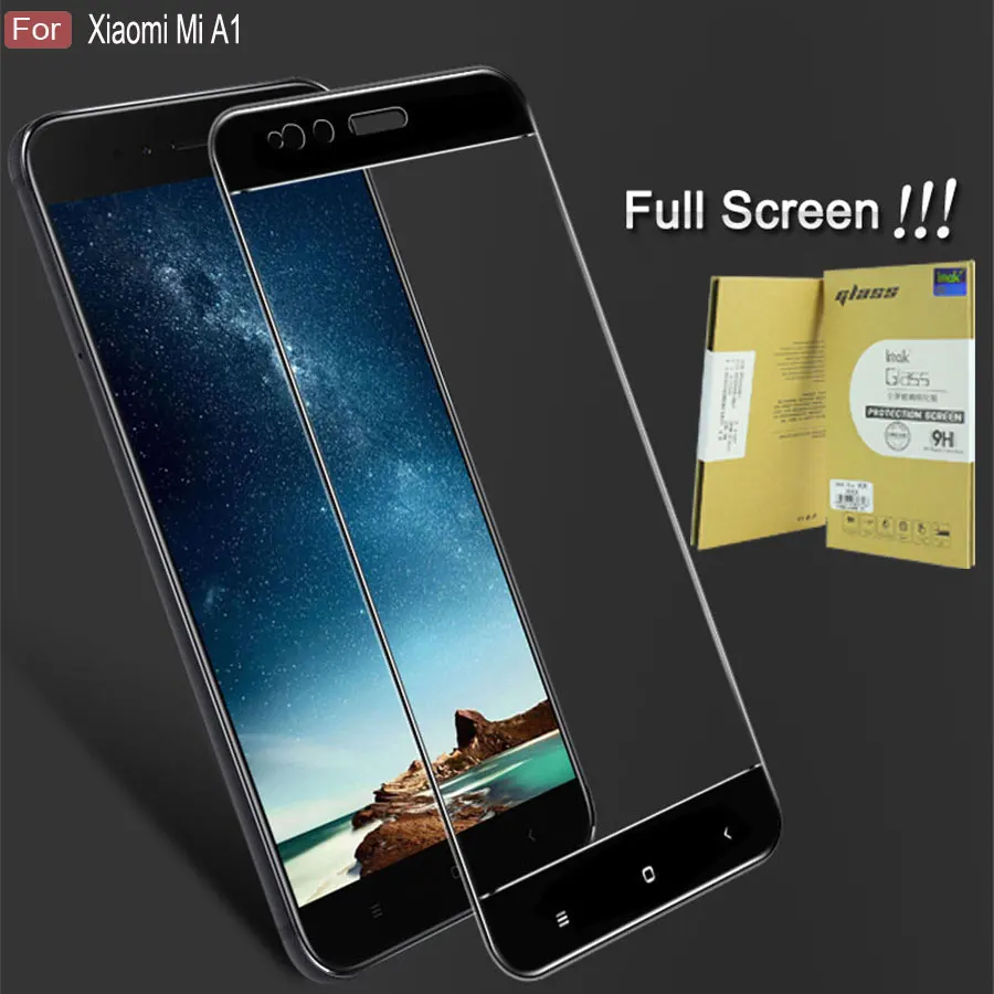 Imak Оригинальное закаленное стекло для Xiaomi Mi A1 5X miA1 5 &quotПремиум полное покрытие