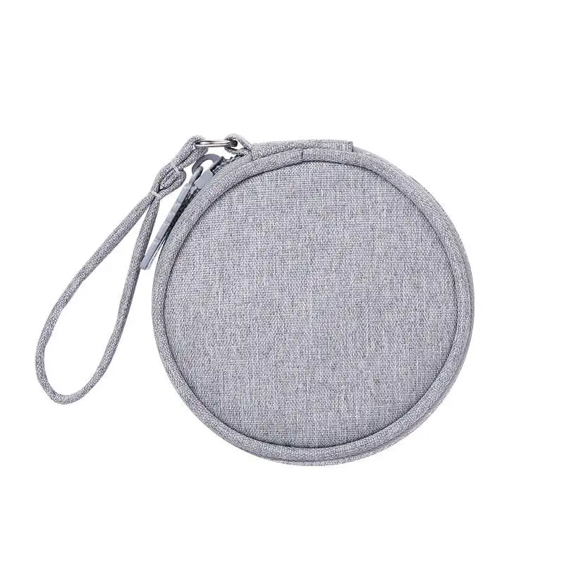 Fashion Earphone Holder Case Protection Bag For Headset Accessories Earbuds Memory Card USB Cable Travel Carrying | Электроника