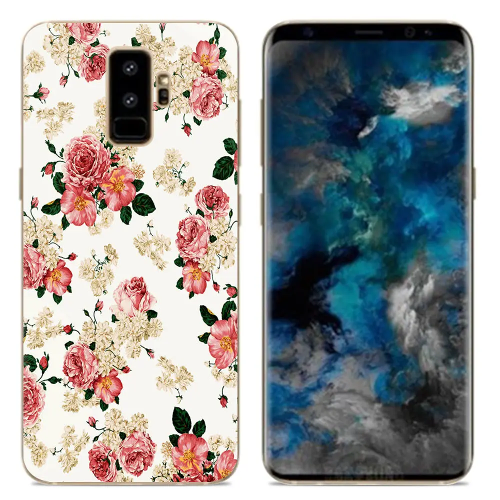 S9 plus case for Samsung s9 cover luxury cartoon soft TPU back samsung galaxy capa + cases |