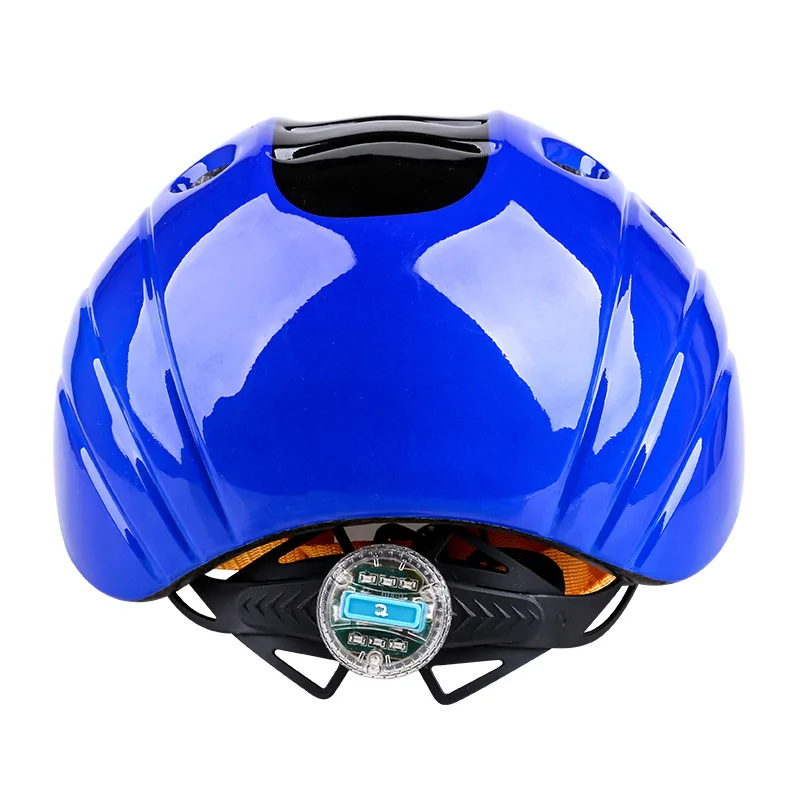 Criancas Capacete де Ciclismo MTB ultraleve PC Luz noturna seguro capacete да bicicleta crianca 3 8 АНО|Велосипедный шлем| |