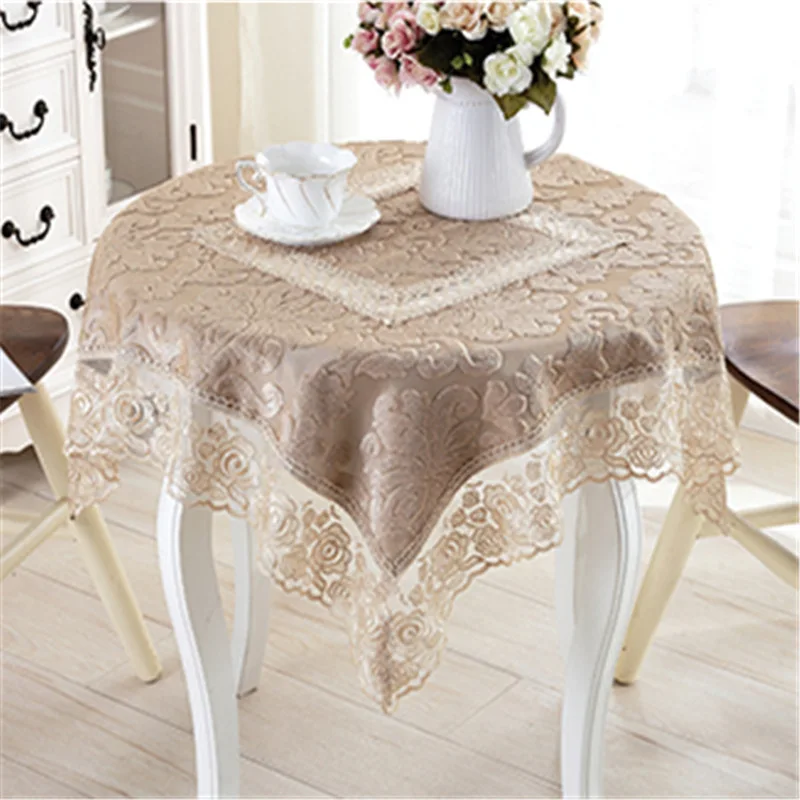 Новое поступление 2018 плюшевая скатерть в европейском стиле для стола с цветами