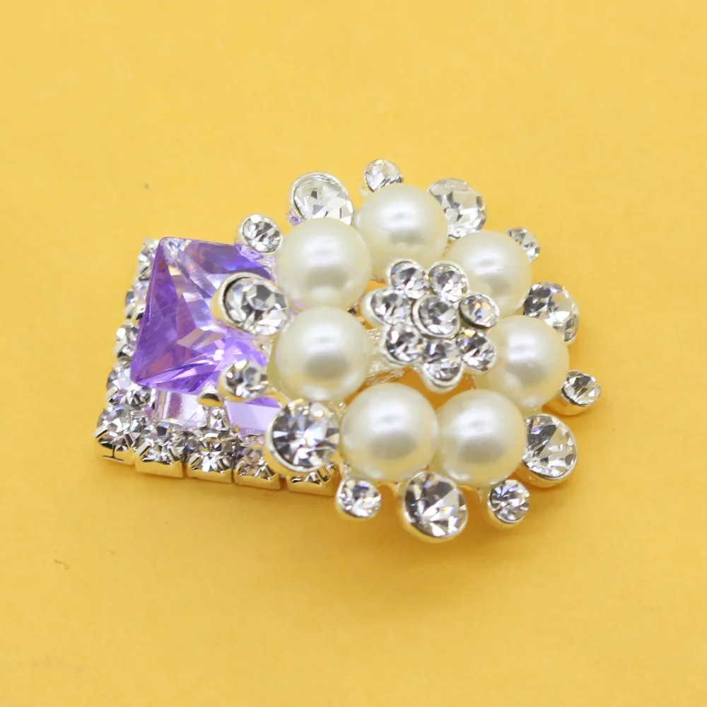 5 шт./компл. 28 мм Красивые посеребренные пуговицы из искусственного жемчуга и